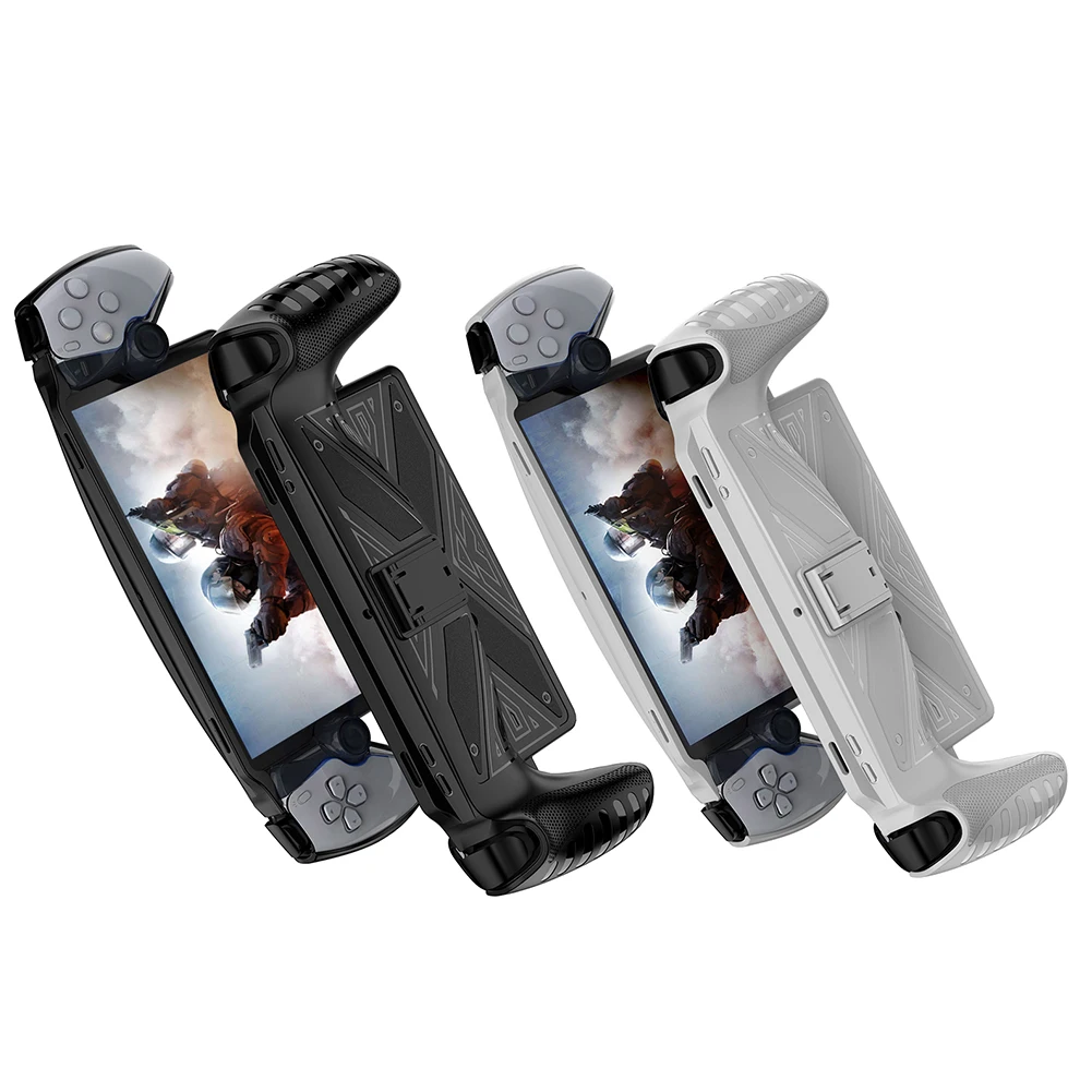 حافظة حماية مضادة للخدش من مادة TPU لوحدة التحكم في الألعاب حافظة حماية لآلة ألعاب الجلد لبوابة PS5