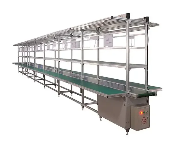 powered production line Assembly Line and worktable by lean tube or aluminium profile for Workshop