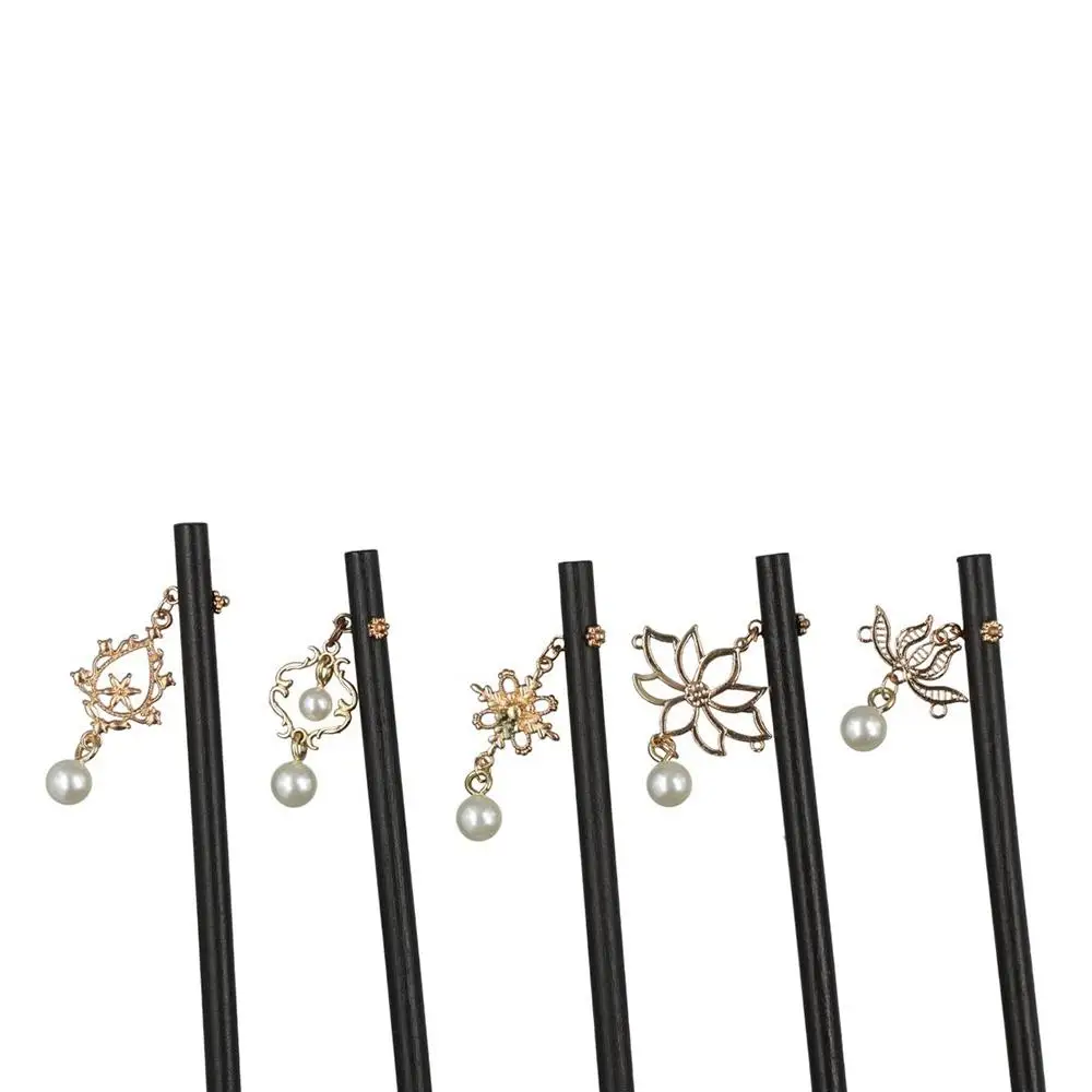 

Simple Sticks Hollow Flower Women Hanfu Hairpins Chinese Hair Fork Korean Hair Clip Wooden Hair Sticks