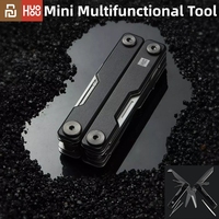Youpin HUOHOU Portable Folding Knife Multi-function Scissors Keychain Multi-tool Mini Outdoor Supplies Camping Survival Tools