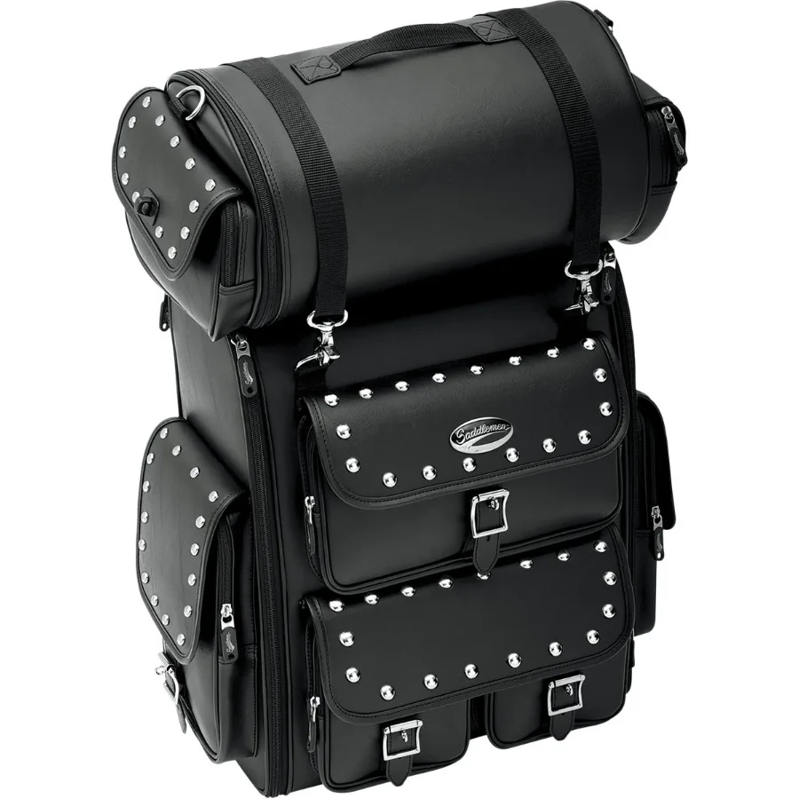 

Saddlemen Desperado Studded Sissy Bar Motorcycle Touring Bag EX2200S