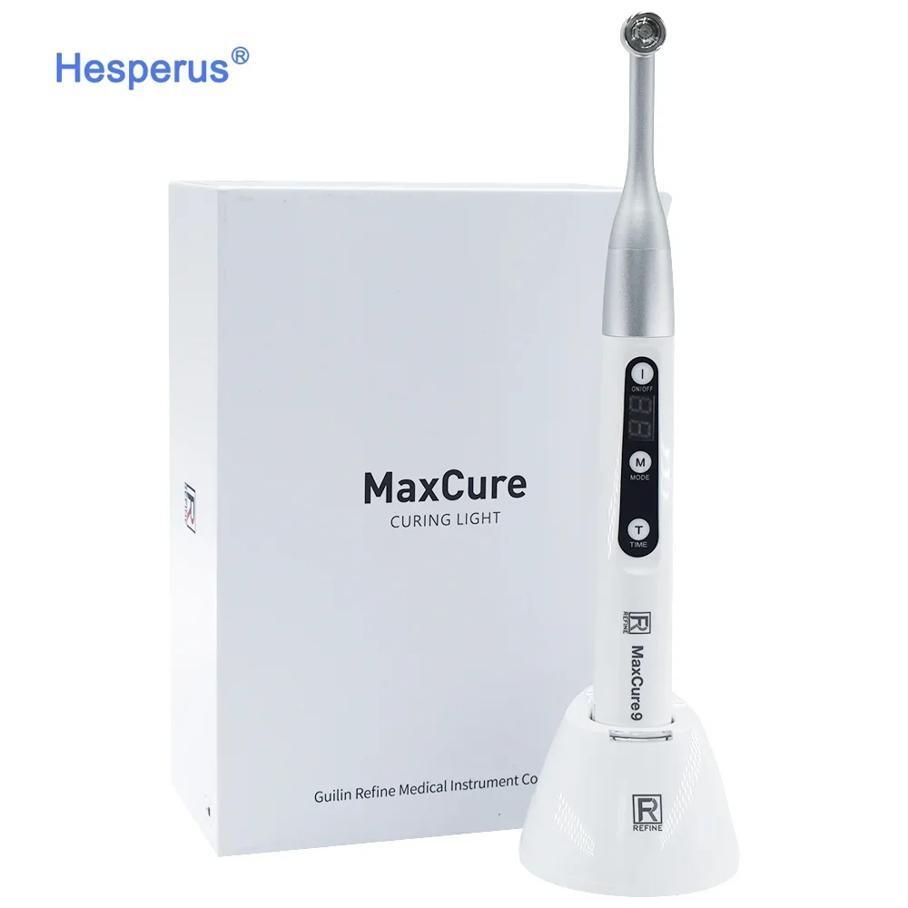 

Factory Price MaxCure 9Led Curing Light Den tal 1 Second Wireless Den tal Curing Light