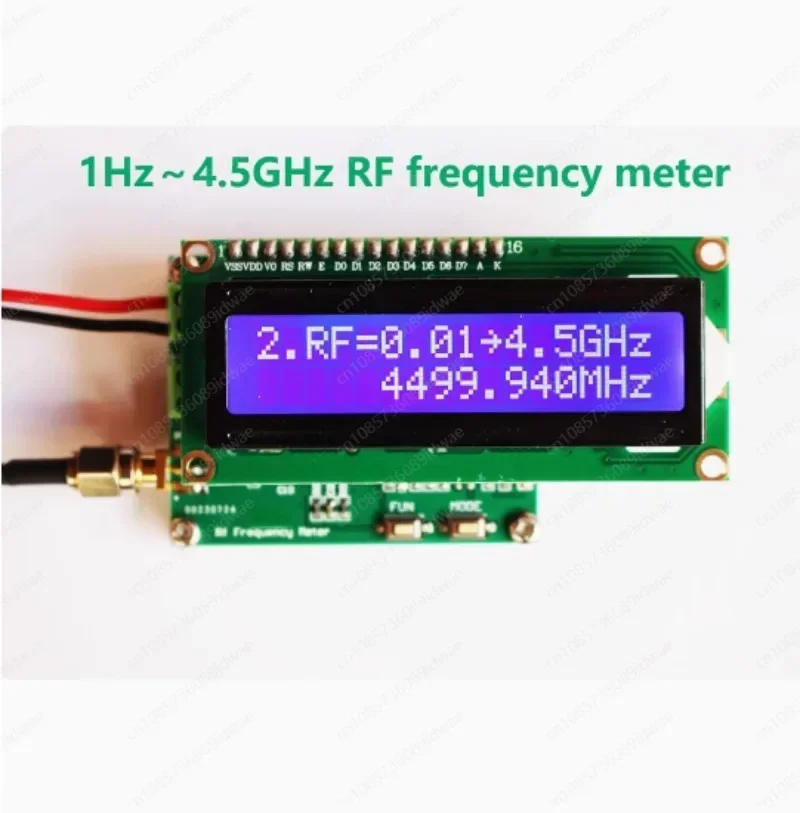 

1Hz~ 2.7GHz Frequency meter RF HF frequency meter, can measure low f requency and high frequency signals