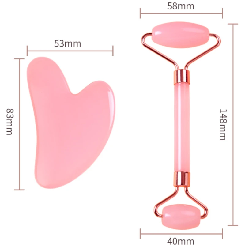 괄사 마사지 보드 얼굴 피부 리프팅 주름 방지 밀랍 돌 스크래핑 마사지기 목 주름 방지 마사지기 옥 롤러