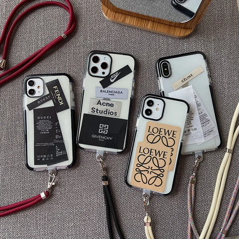 Mobile Phone Case Patch Nylon Strap Mobile Phone Diagonal Strap With Adjustable Key Wallet Neck Strap With Gasket Phone Straps