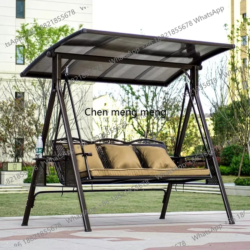 New Arrival Aluminum Patio Swing Chair in Garden Wholesale Modern Outdoor Swing Seat with Canopy Swing Chair Customized