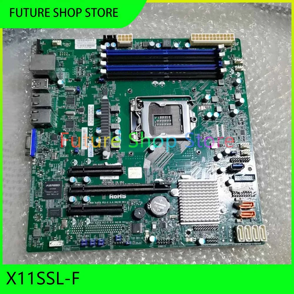 

Server Motherboard Supports E3-1200v5/6 LGA1151 X11SSL-F