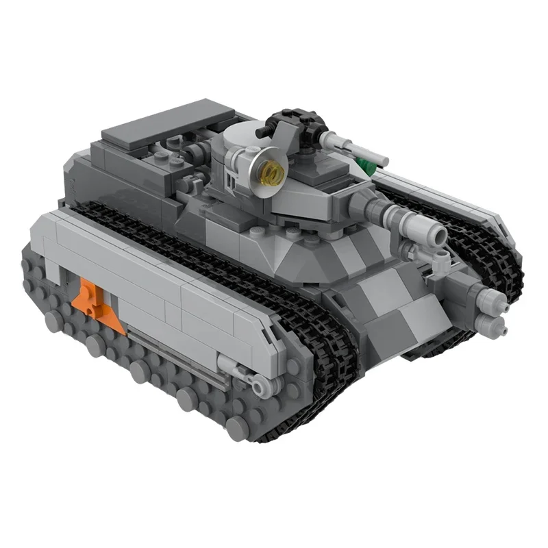 Popular Military Game Model Moc Building Bricks Basilisk Battlefield Tank Technology Blocks Gift Christmas Toy DIY Sets Assembly