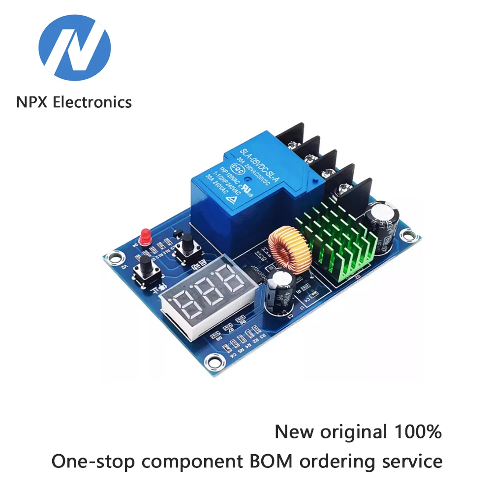 

Lithium battery charging and discharging digital automatic controller module with overcharge and overdischarge protection switch