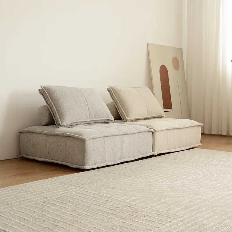 

-Modern Minimalist Design Chesrterfiielld Sectional Modular Couch Living Room Hotel Apartment Use