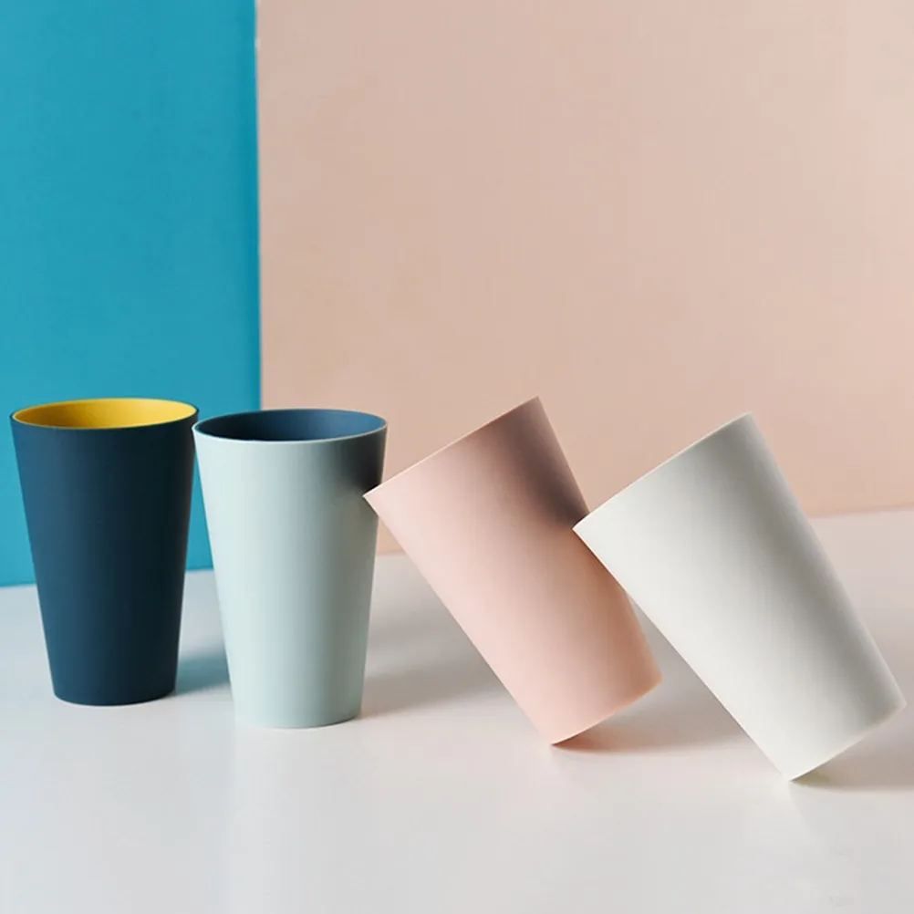 

Toothbrush Cup Fashion Toothbrush Tumbler Elegant Minimalist Design Multipurpose Mouthwash Drinking Cup Portable Travel Bathroom