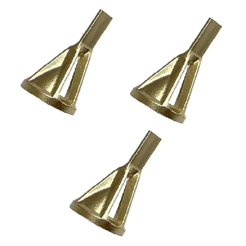 Mango Triangular de 3 piezas, longitud de 18Mm, excepto para herramienta de biselado de taladro de pulido de tornillo de rebaba, diámetro adecuado de 6-19Mm