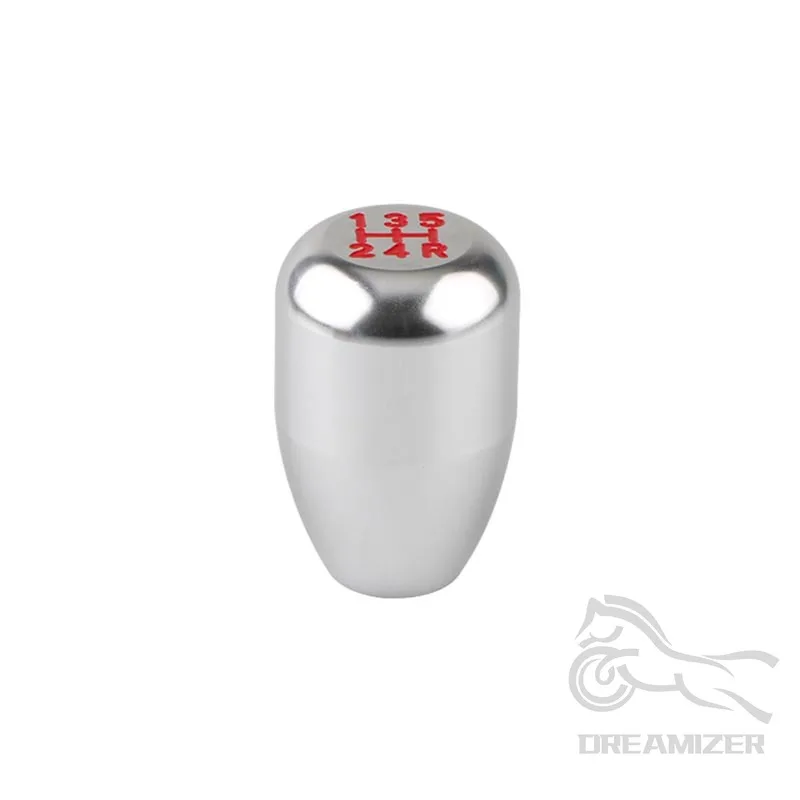 Universal Racing 5 Speed car Gear Shifter Knob Manual Automatic Gear Shift Knob Shift For Manual Transmission Aluminum
