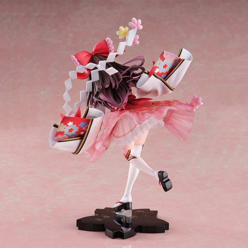 Genuine Original F:NEX Oriental Project Hakurei Reimu Action Anime Figure Collectible Model Dolls Statuette Ornament Toy Gifts