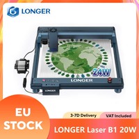 LONGER Laser B1 20W Engraver Cutting Machine Auto Air-assist Wifi Control 450x440mm High Speed Engraving Diode Laser Technology