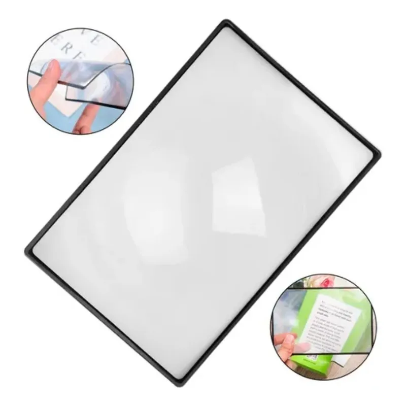 Bookmark Reader  Portable Transparent Page Magnifier for Low Vision Adults Ideal for Reading Books Magazines Newspapers and Maps