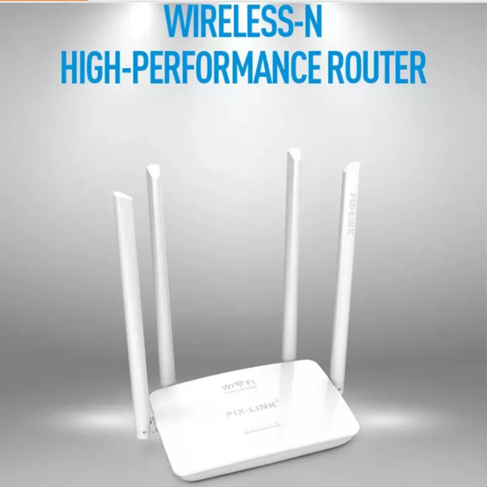 Imagem -02 - Pixlink Roteador Wi-fi 300mbps Roteador sem Fio Wifi Repetidor com Antenas de Alto Ganho Roteador Wi-fi Repetidor de Sinal Estender