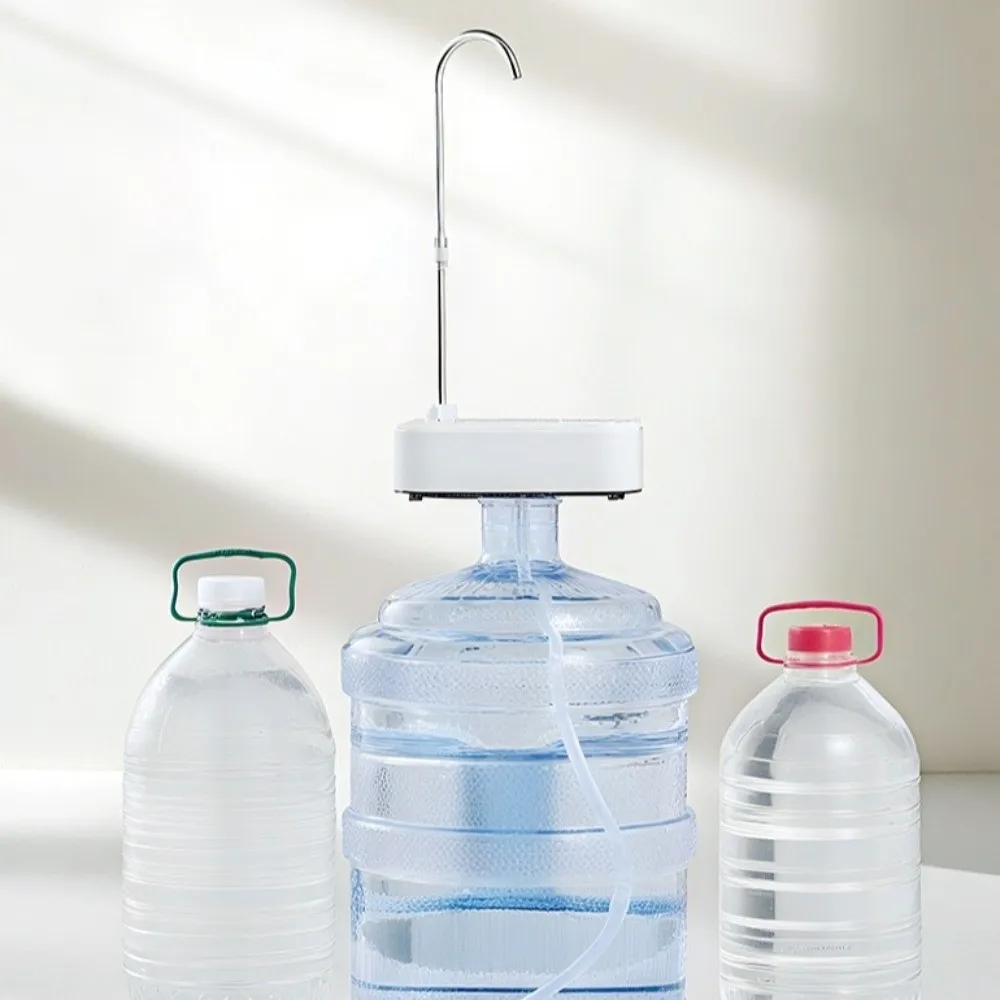 

Универсальный автоматический дозатор воды, насос с зарядкой через USB и трубкой, портативный диспенсер для питья, низкий уровень шума