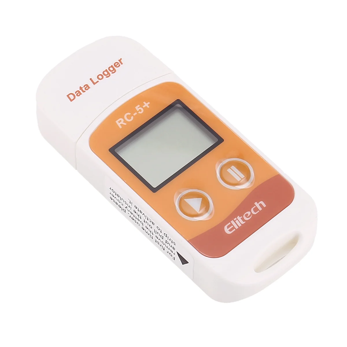 Elitech RC-5+ PDF USB Temperature Data Logger Reusable Recorder 32000 Points for Refrigeration, Cold Chain Transport A005