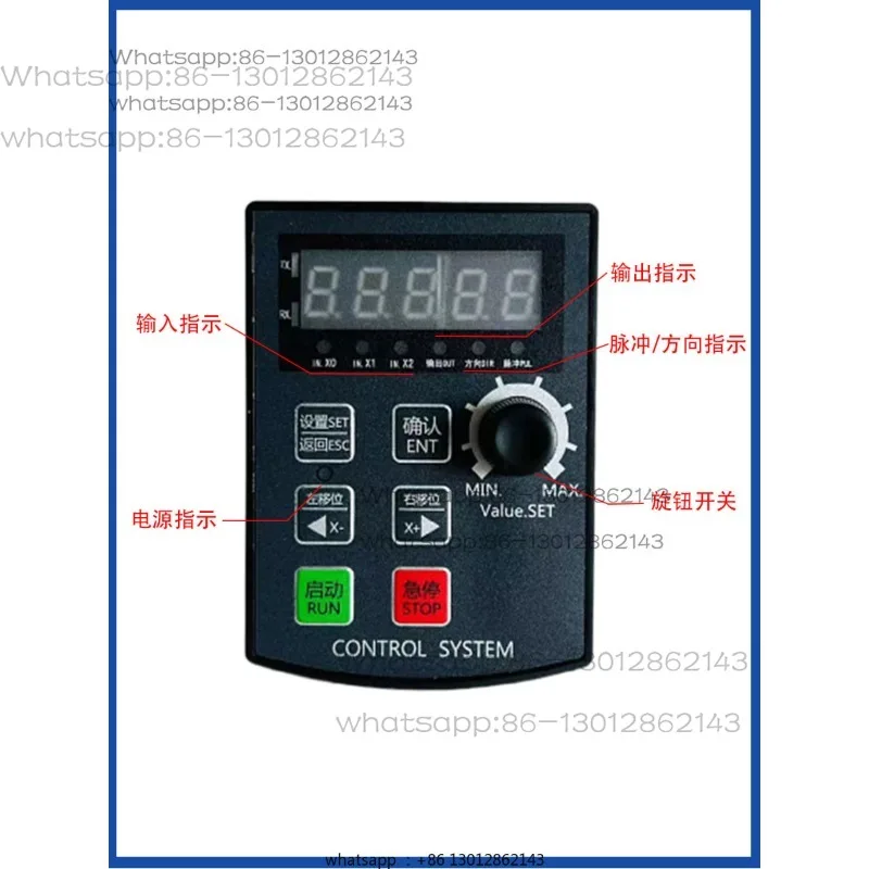 Servo stepper motor controller pulse governor HF020-7X1T1M forward and reverse acceleration and deceleration gear ratio