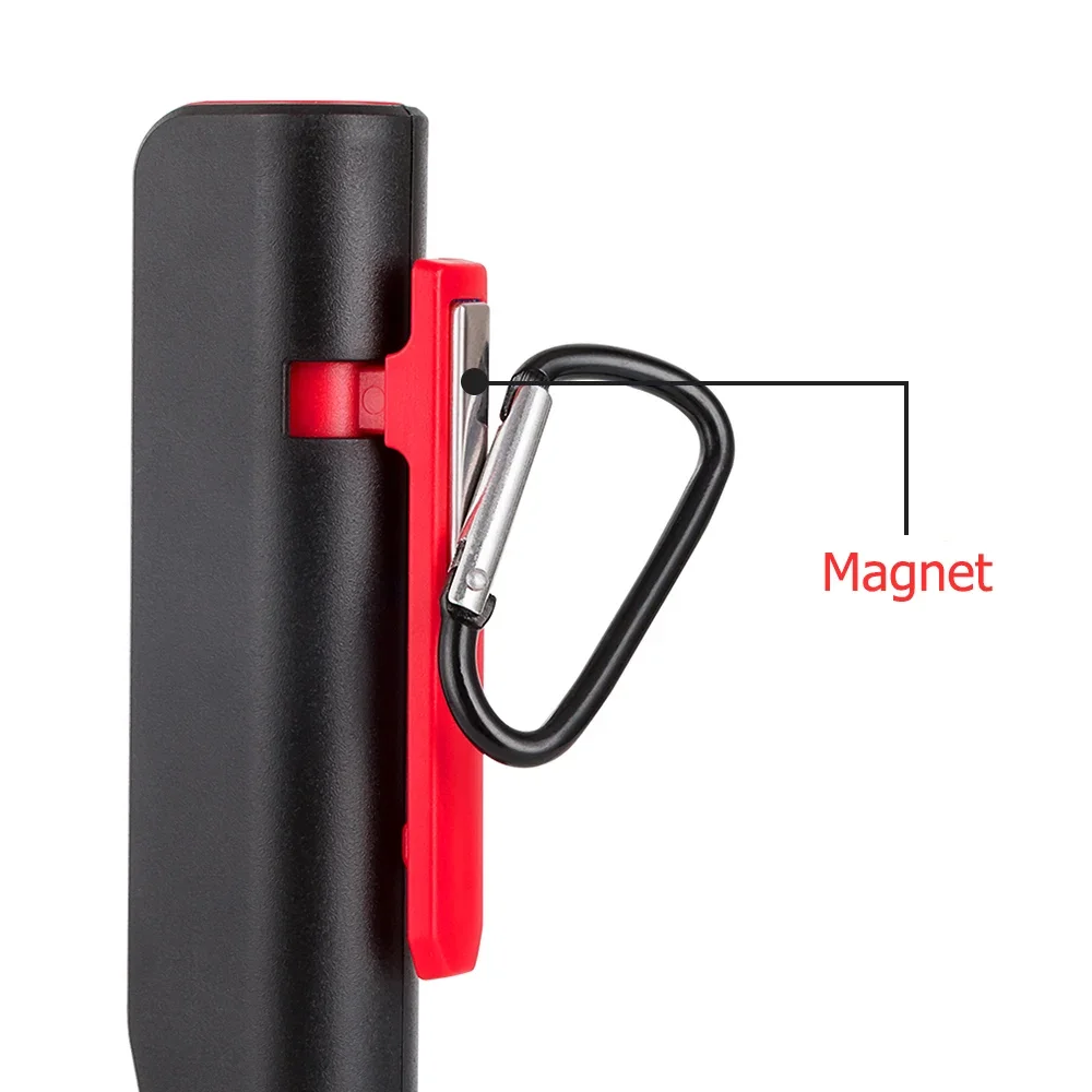 Powerful COB LED Work Light Car Garage Mechanic Lamp Magnetic USB Rechargeable Pen Clip Torch Flashlight Work Lnspection Light