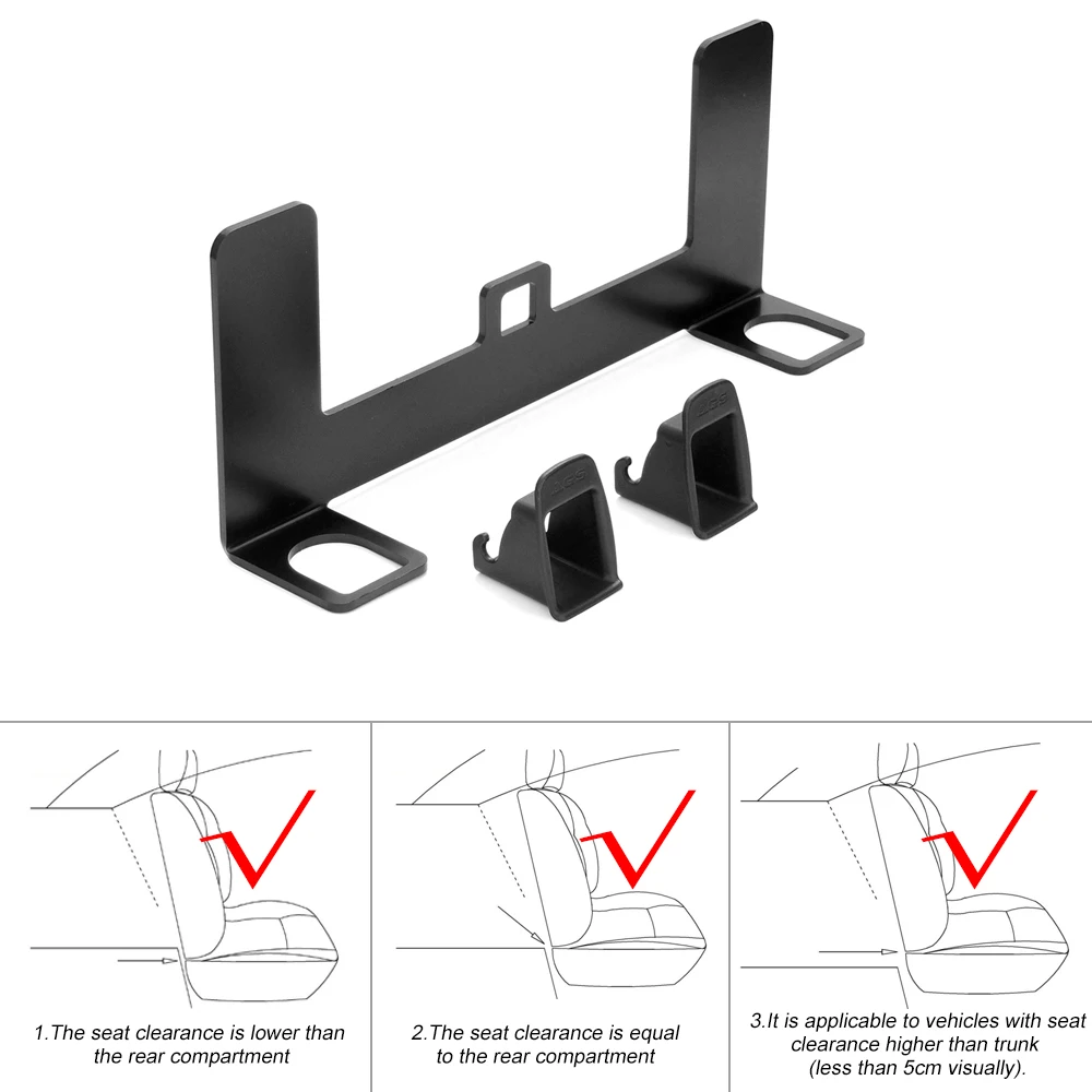 Universal Car Child Seat Restraint Anchor Mounting Kit for ISOFIX Belt Connector Seat Belt Bracket Latch For Child Safety