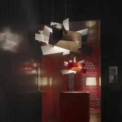 Replica foscarini Lamp Big Bang Stacking Creative pendant Lights Art Decor D65cm/95cm LED Suspension Pendant Lamp