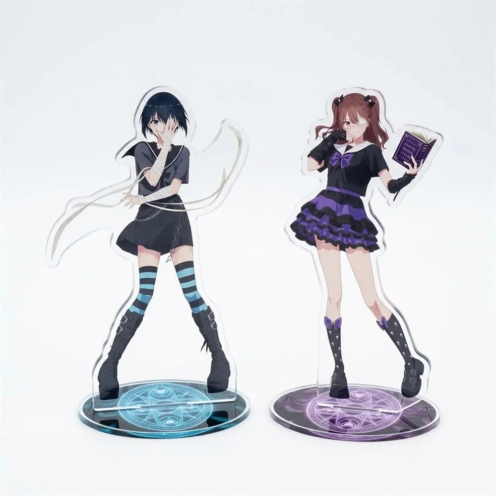 15CM Anime The Allure of 2.5 Dimensions Acrylic Keychain Charm Characters Ornament Accessories Goods Collection Gifts