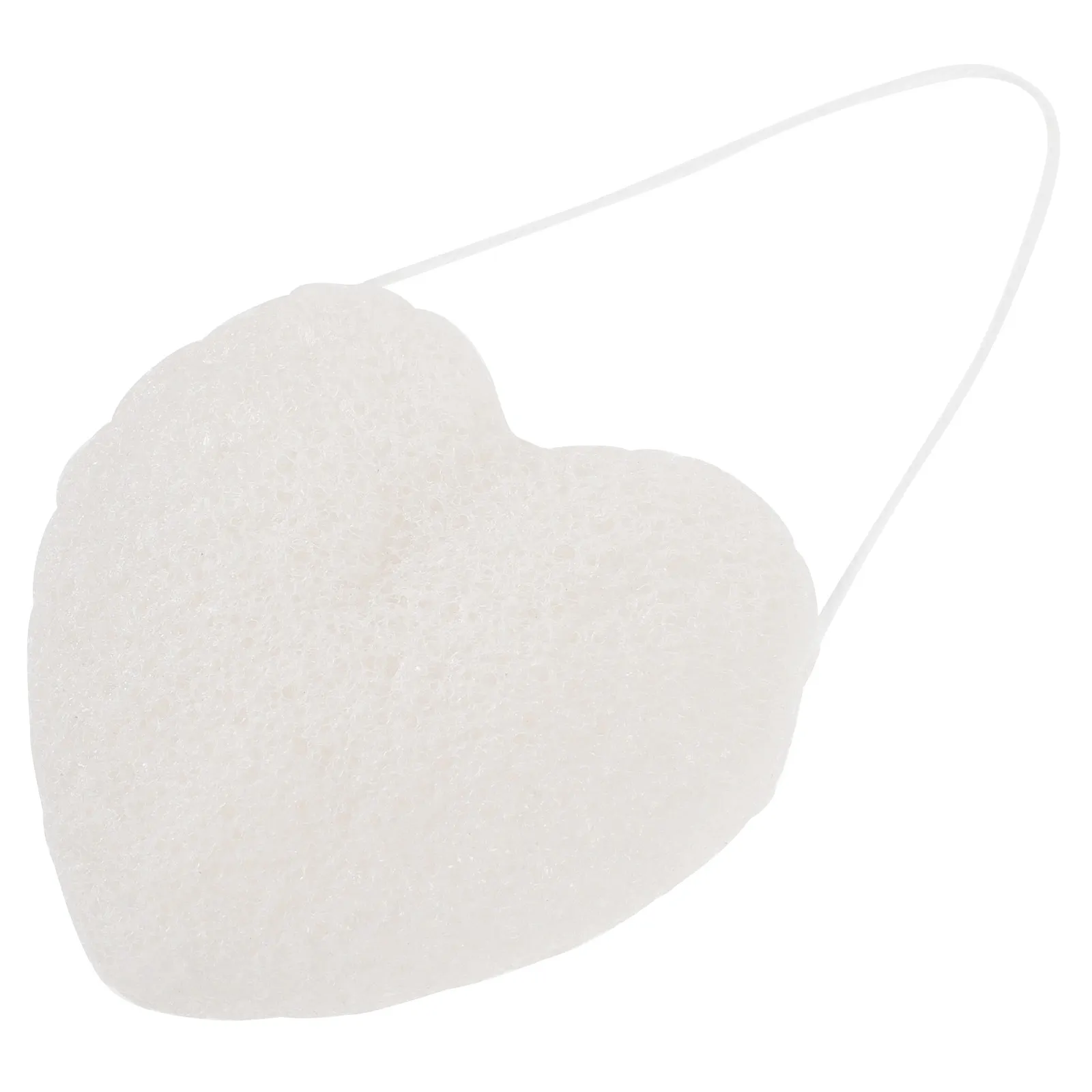 

Heart Shape Konjac Bath Sponge for Babies Toddlers Gentle Exfoliating Shower Sponge Rich Foam Body Wash Scrubber Daily Cleansing