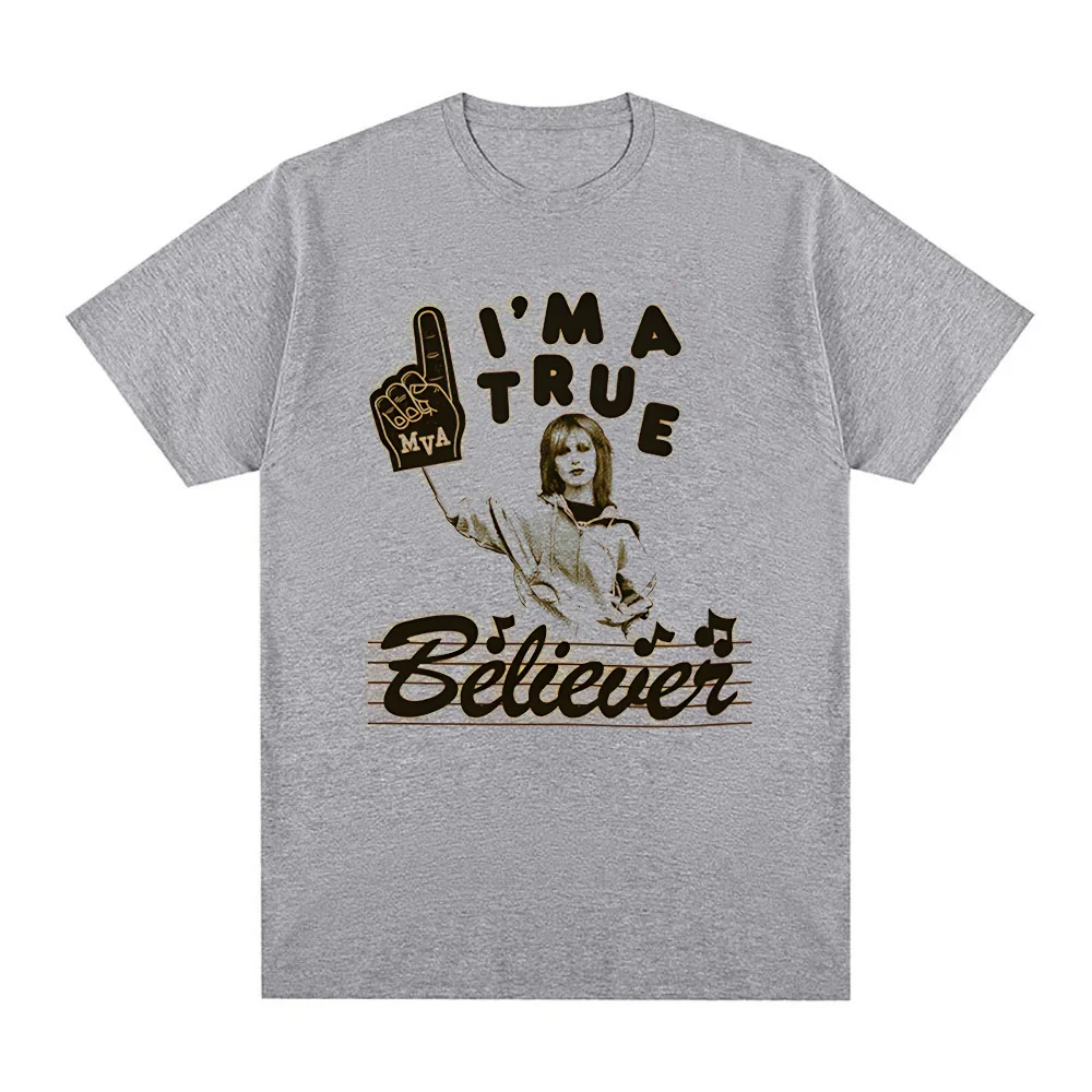 2026 Summer True Believer Mustard T-Shirt Hayley Williams Fans High Quality Comfortable Tees Singer Graphic Printing Round Neck