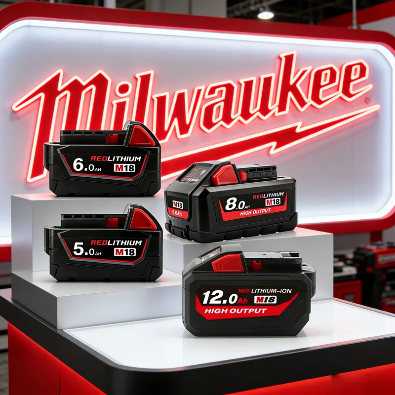 

Milwaukee M18 6.0Ah M18FB6 8.0Ah 48-11-1880 Lithium-ion Battery M18 High Performance Power Tools