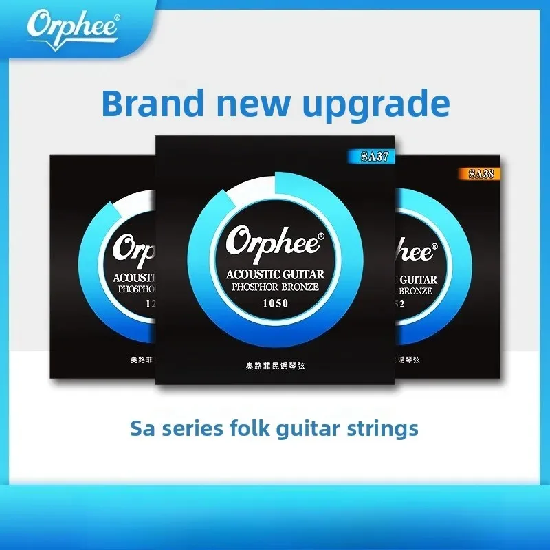 

Orphee SA37/SA38/SA39 string Acoustic Guitar Strings in Phosphor Bronze Professional Folk Guitar Strings Accessories