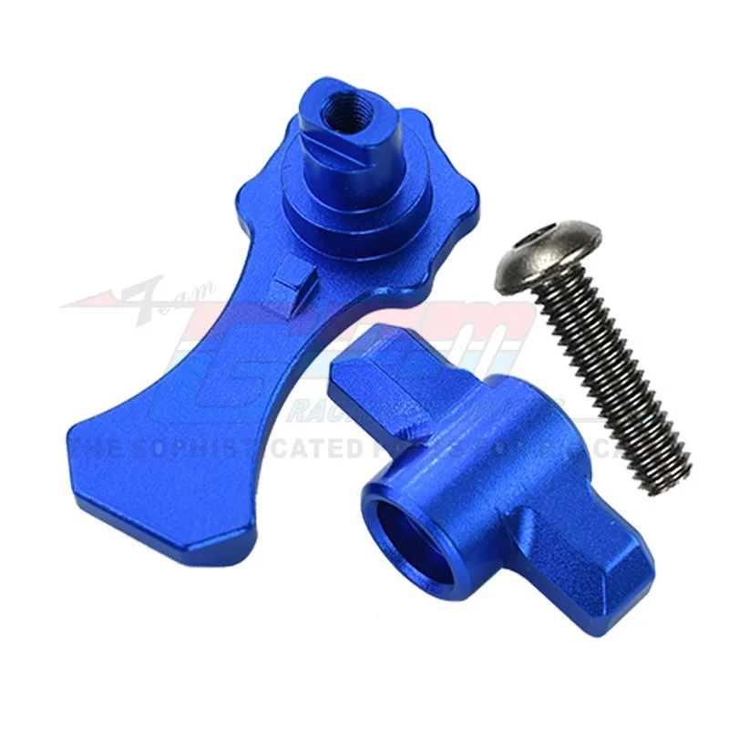 GPM Aluminum Alloy Car Shell Fixed Lock 1/10 Maxx 4wd E-revo 2.0 Rustler Hoss 4x4 Vxl 3s-90076-4