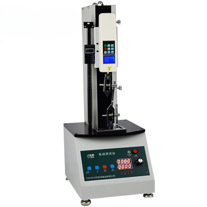 

Electric Vertical Single Column Test Board AEL-400-500N Electric Vertical Stand Force Meter