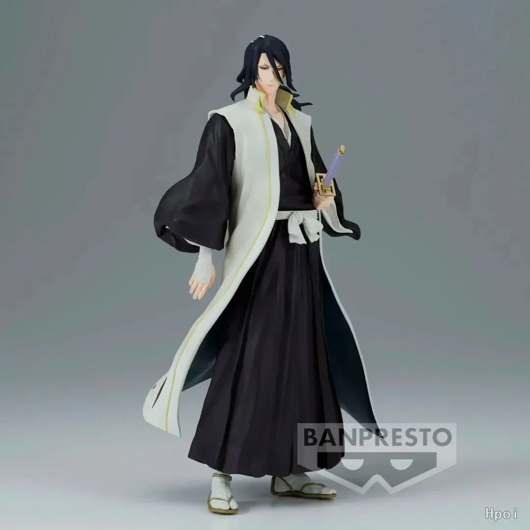 BANPRESTO Original BLEACH SOLID AND SOULS Byakuya Kuchiki Anime Figure PVC Complete Mode