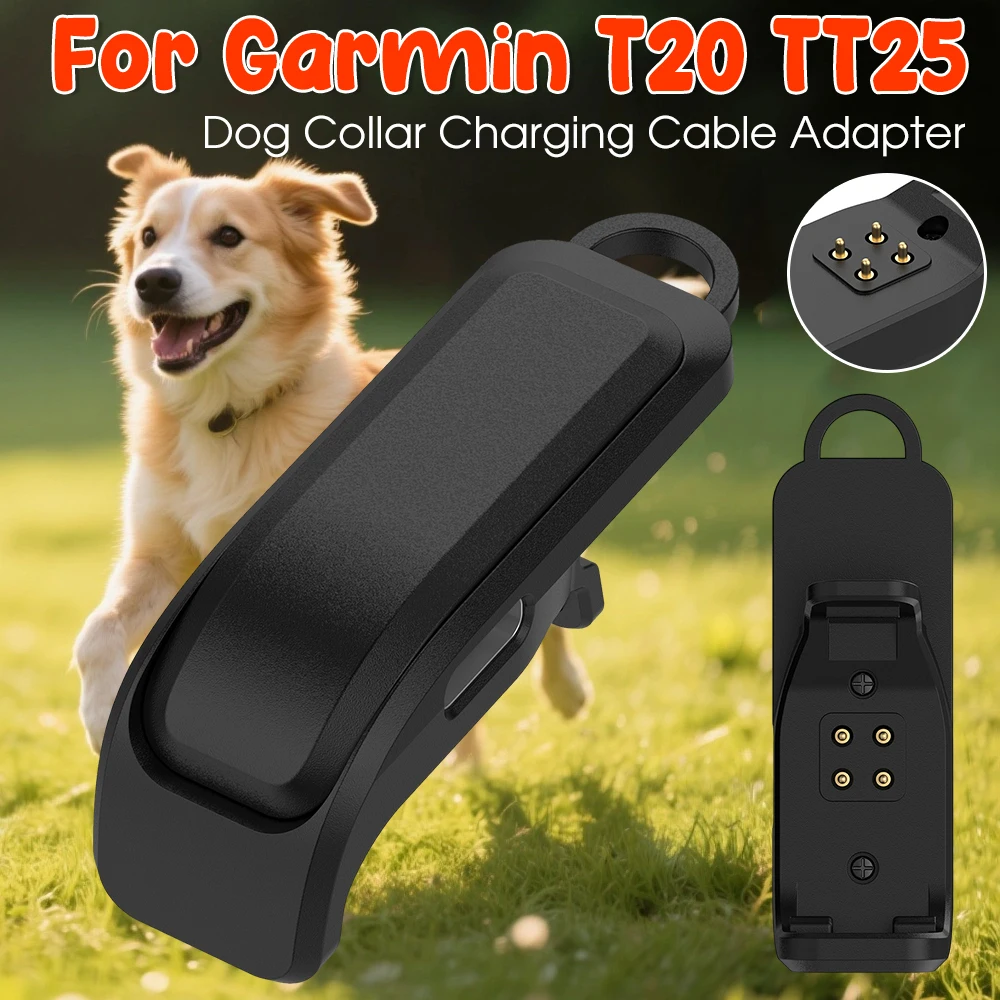 

For Garmin Pet Dog Collar Charger For Garmin TT25 T20 Pet Tracker Anti-Lost Device Charging Cable Adapter Type C Input