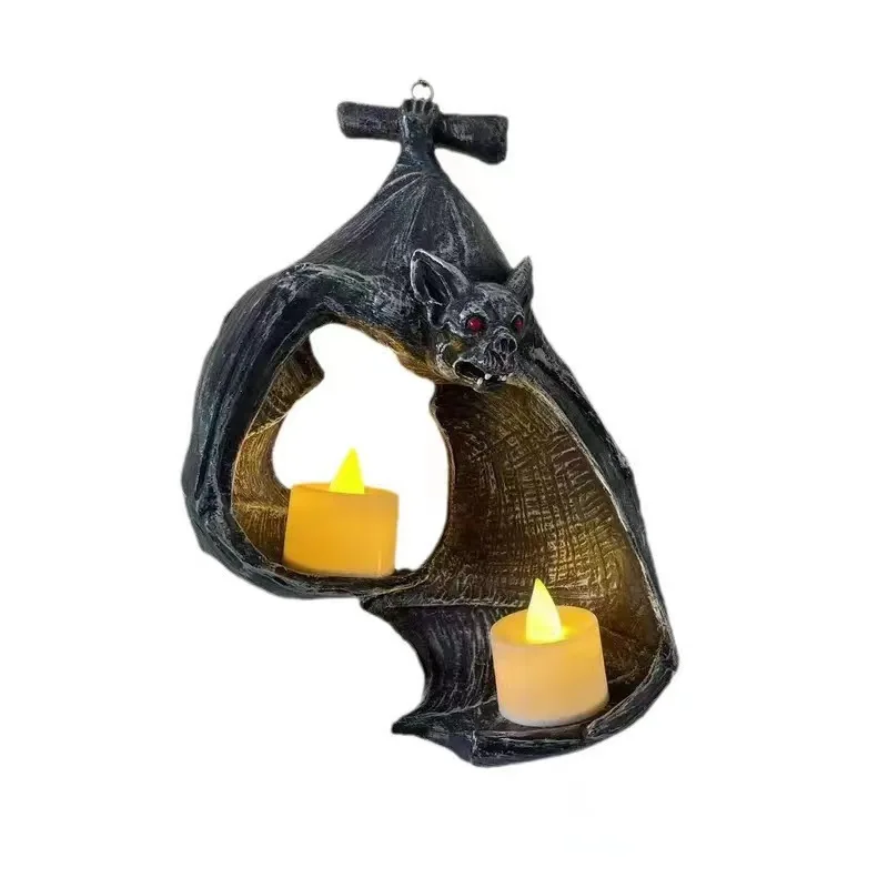 

Bat lamp candle candle holder Easter ornament pendant resin wall hanging fun home fun