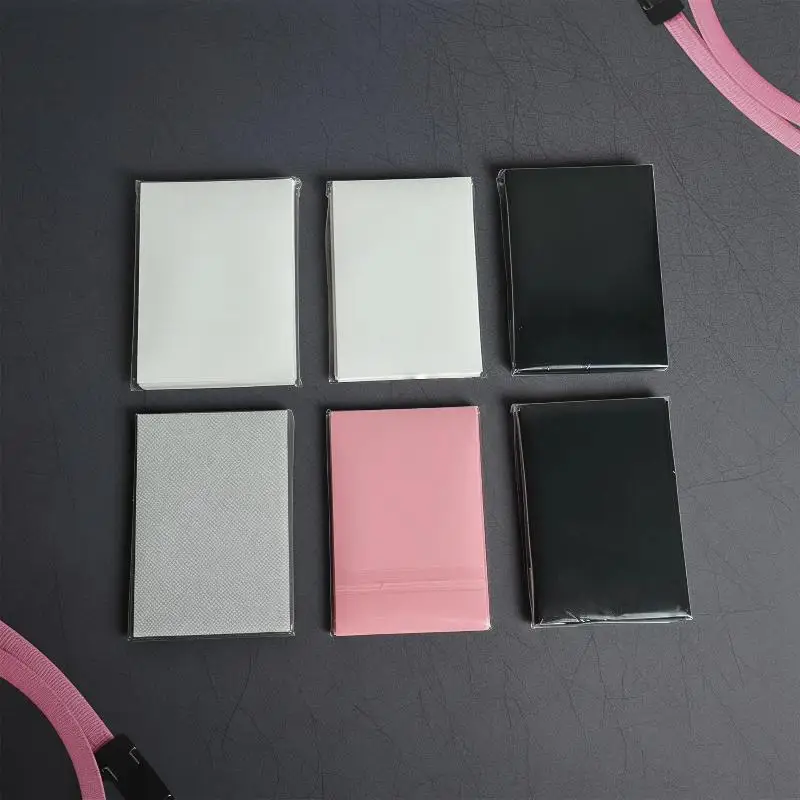 Blank Kpop Photocard Sleeves 50Pcs Scratch Resistant PVC Card Protectors for Album Card Storage