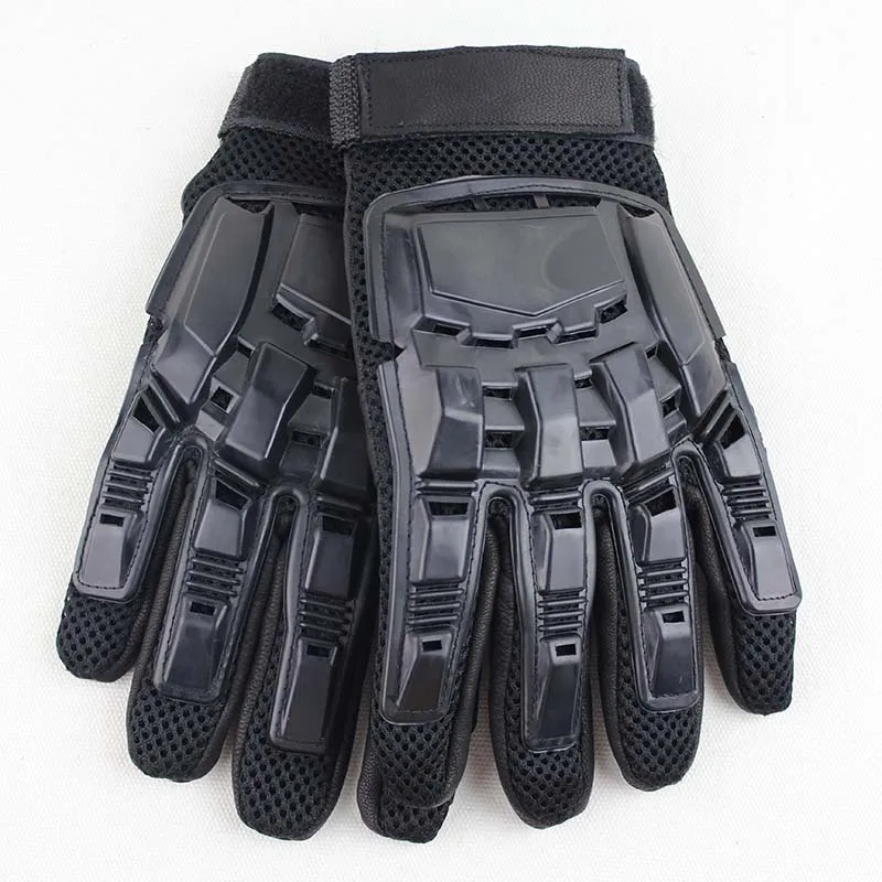 Hip Hop Punk Tactical Techwear Full Finger Gloves Men Outdoor Casual Motorcycle Sport Gloves