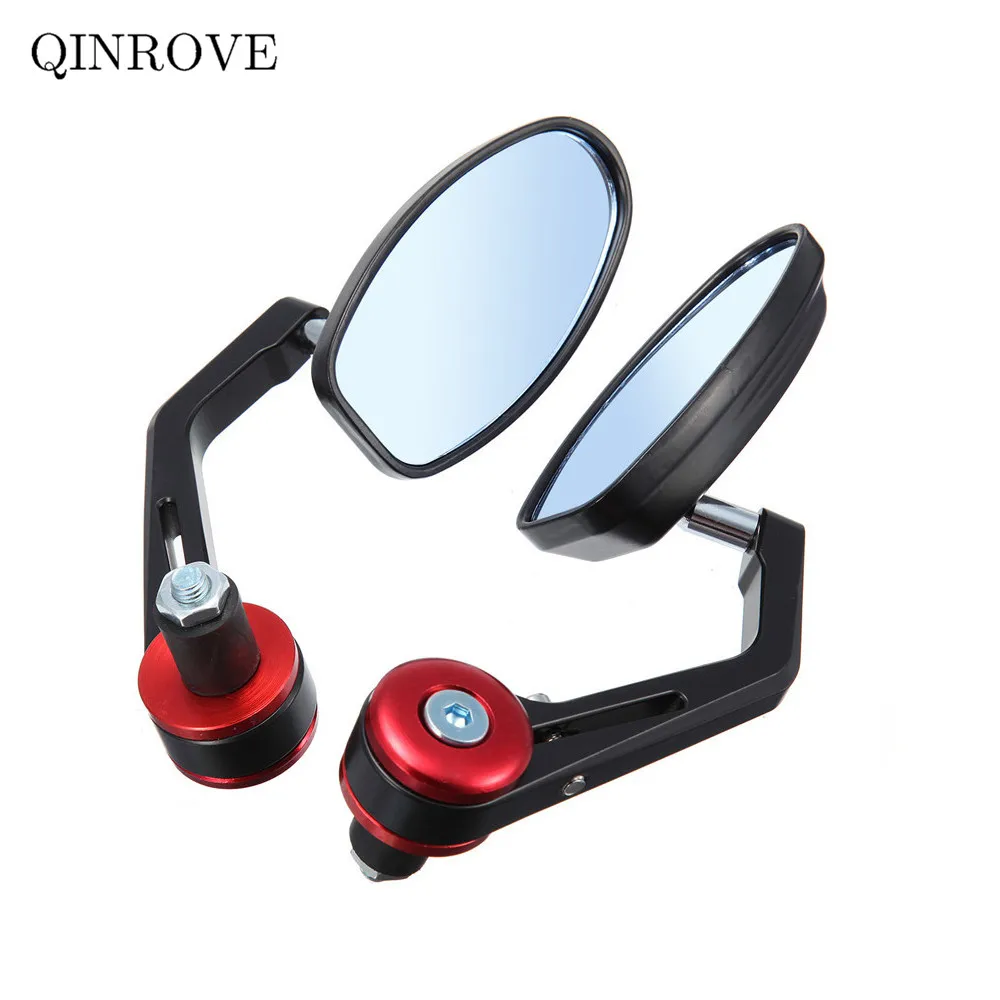 22mm Motorcycle Handlebar End Rearview Mirror Aluminum Universal Side Mirror For Ducati Monster 620 696 797 821 Scrambler Diavel