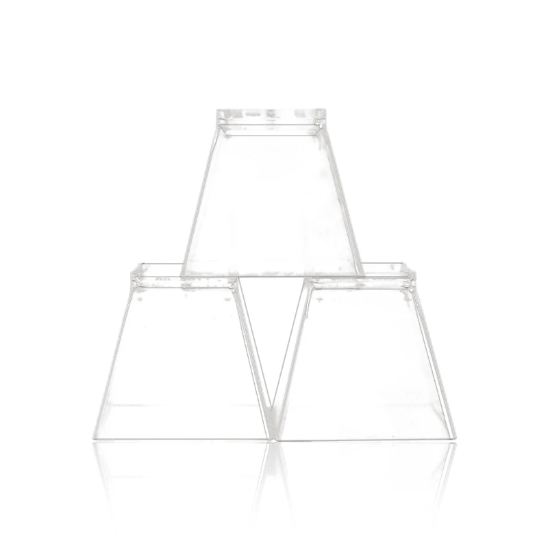 25 قطعة 60-70 مللي كوب حلوى بلاستيكي للاستعمال مرة واحدة حاوية طعام شفافة كوب كعكة الآيس كريم كوب حفل زفاف وعيد ميلاد لوازم