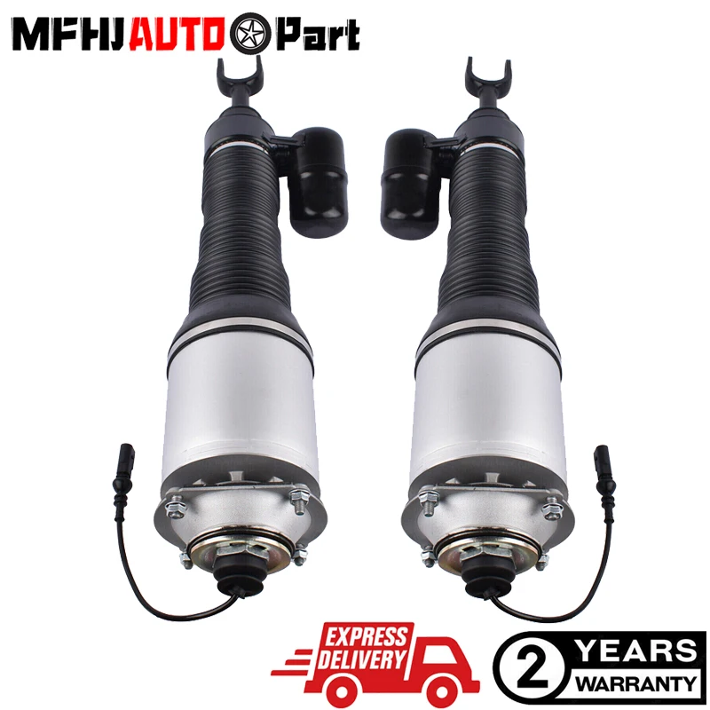 Set 2 Front Air Suspension Struts Shock For Bentley Continental GT Left & Right