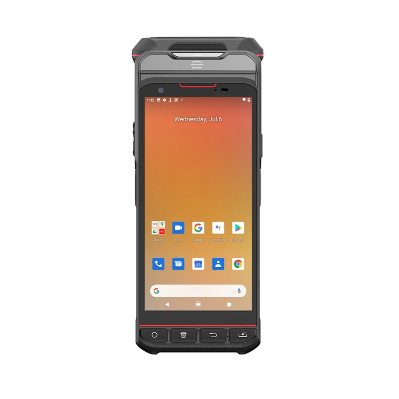 5.5-inch UHF RFID Tag Reader Android 13 2D Barcode Scanner PDA Warehouse Inventory Manager Waterproof Handheld Terminal