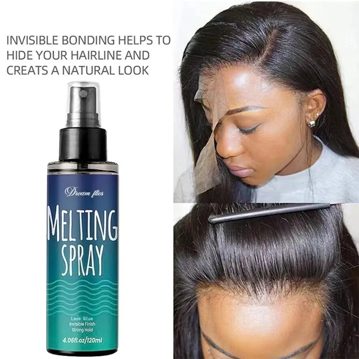 120ml Melting spray lace wig glue spray