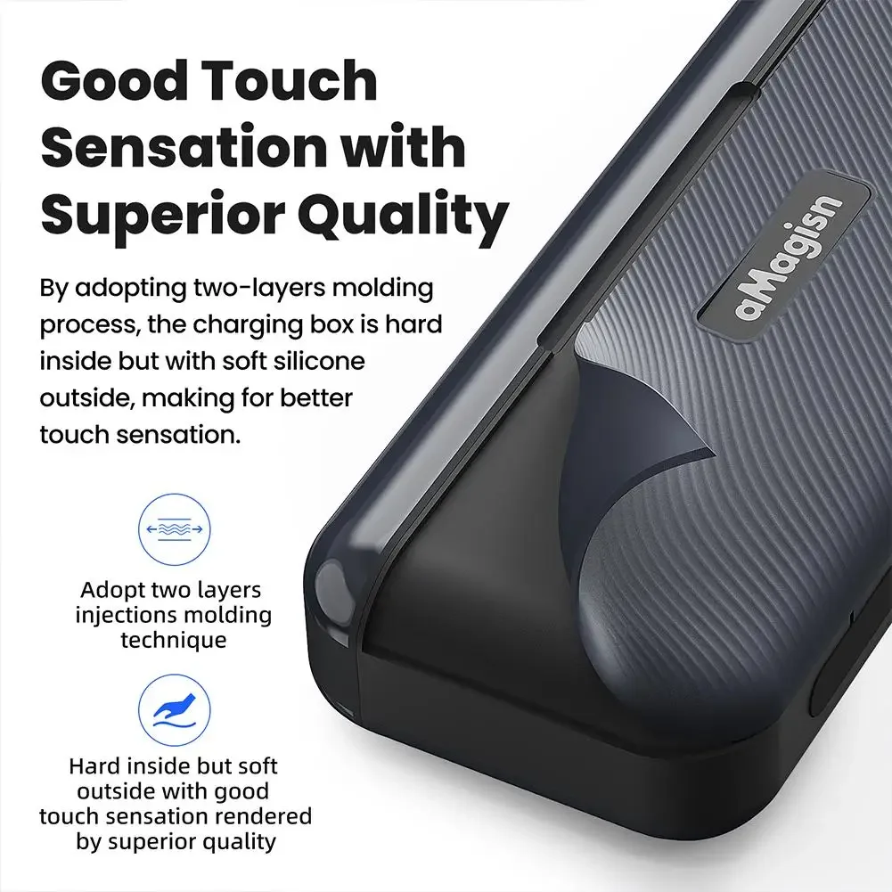 For DJI Action 5 Pro Battery Charger Fast Charging Case 3-Channel Battery Storage Case With Slots & Type C Cable Parts