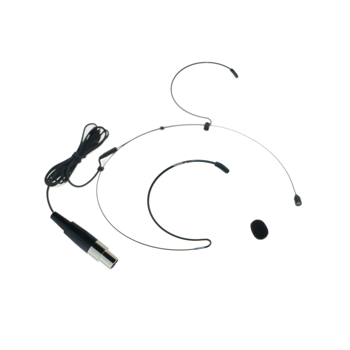 Dh5 Dual Hook Hanging Headset Mikrofon für Shure Ulx SLX QLX Sender Mini 4pin 3 Farb option omni direktional