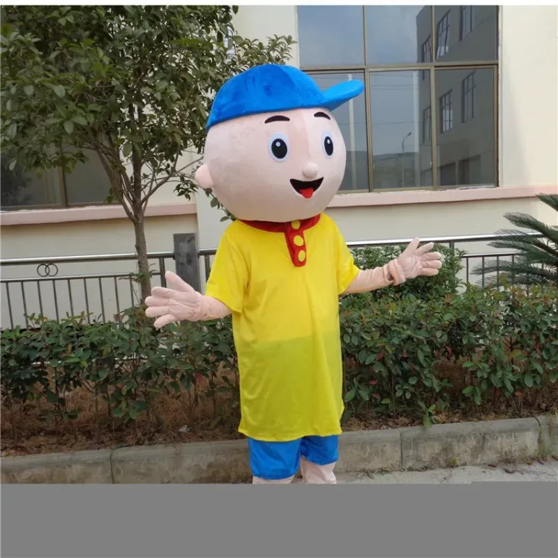 

Caillou Mascot Costume Adult Size Caillou Boy Cartoon Mascot Costumes for Halloween Party Event
