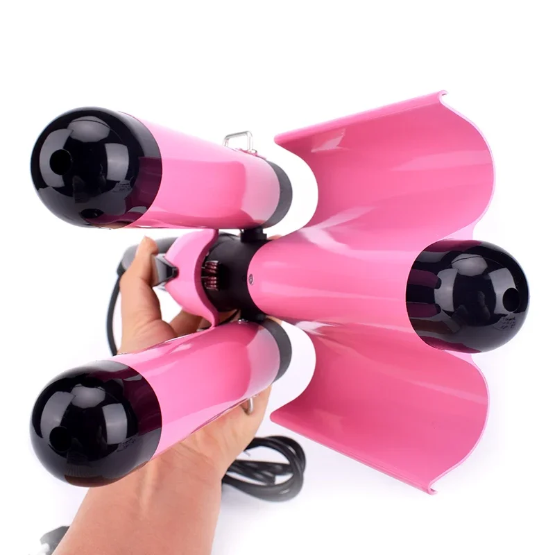 Professional Curling Iron Ceramic Triple Barrel Hair Curler Irons Hair Wave Waver Styling Tools Hair Styler Wand For Women