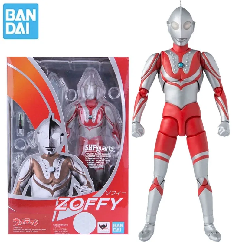 

Bandai Original SHF S.H.Figuarts Zoffy Ultraman Joints Movable Anime Action Figures Toys for Kids Gifts