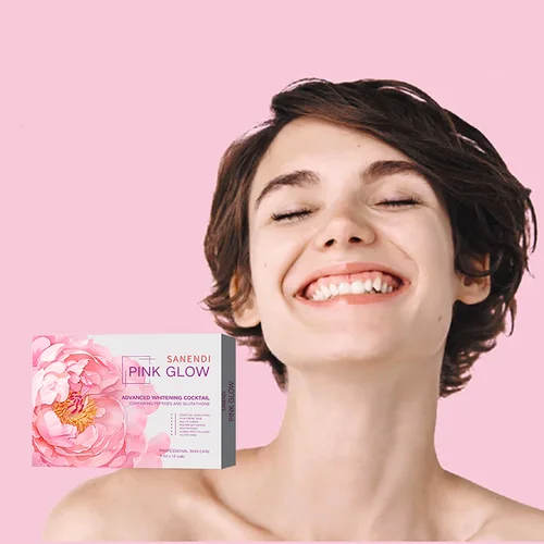 Imagen 2 del producto Serie de lenguaje de flores Pink Glow - Problema facial con brillo de orquídeas rosa Solución para la piel Líquido de esencia para el cuidado - Set de belleza coreano